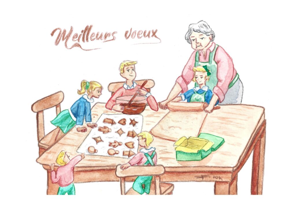 meilleurs vœux, mamie